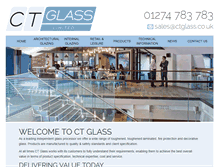 Tablet Screenshot of ctglass.co.uk
